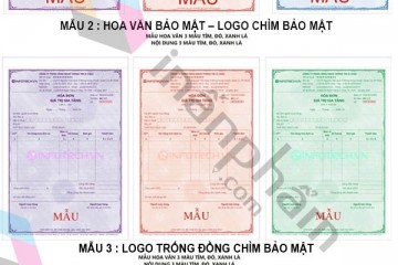 In hóa đơn bán lẻ nhanh, in nhiều màu tại Hà Nội