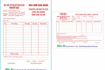 HÓA ĐƠN BÁN LẺ 1 LIÊN